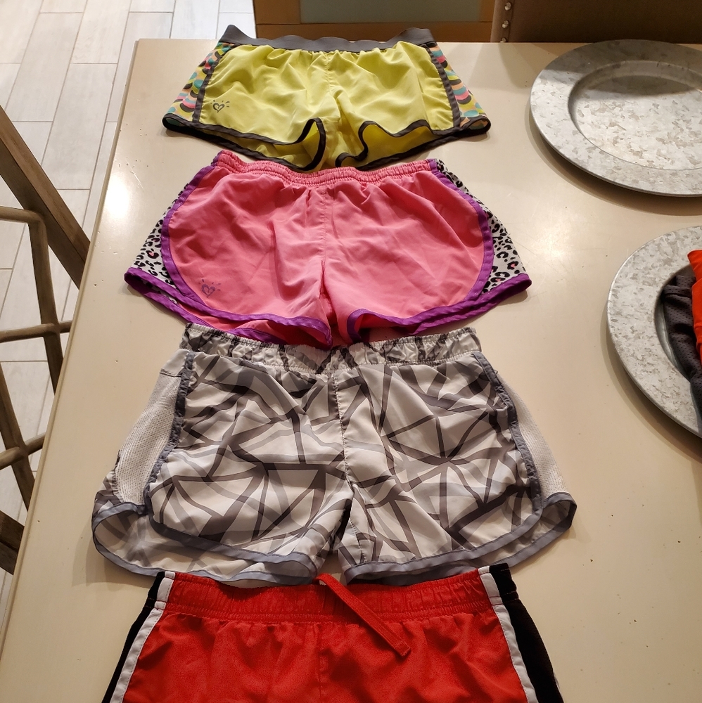 *SOLD* Girls size 10/12 running shorts.